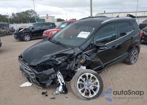 2021 Ford Ecosport Titanium из США, поврежденный, VIN MAJ3S2KE8MC411104